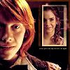 Hermione and Ron 49